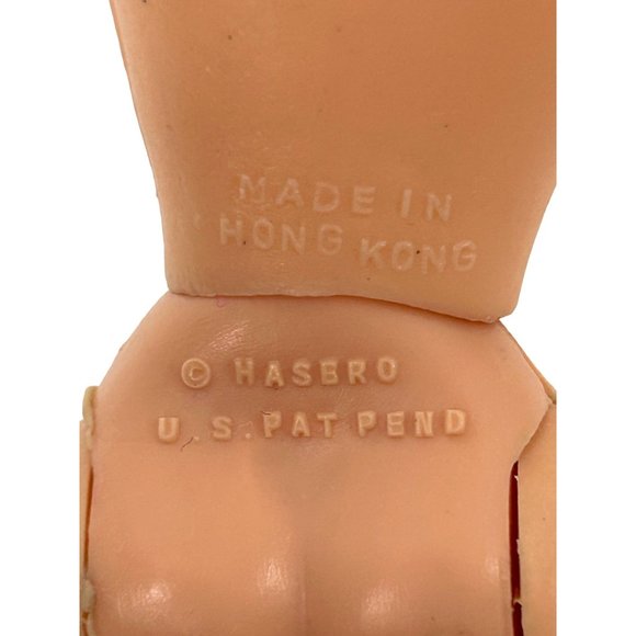 Hasbro 1970s Doll World Love Peace Hong Kong Red Hair Green Eyes Eyelashes - Picture 6 of 17